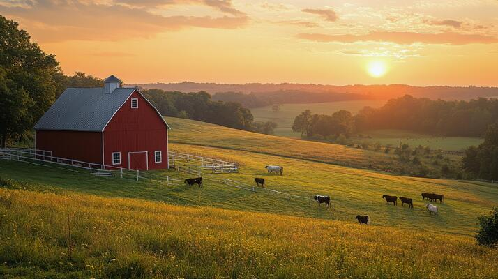 Life on a Modern Farm: A Day in the Barn